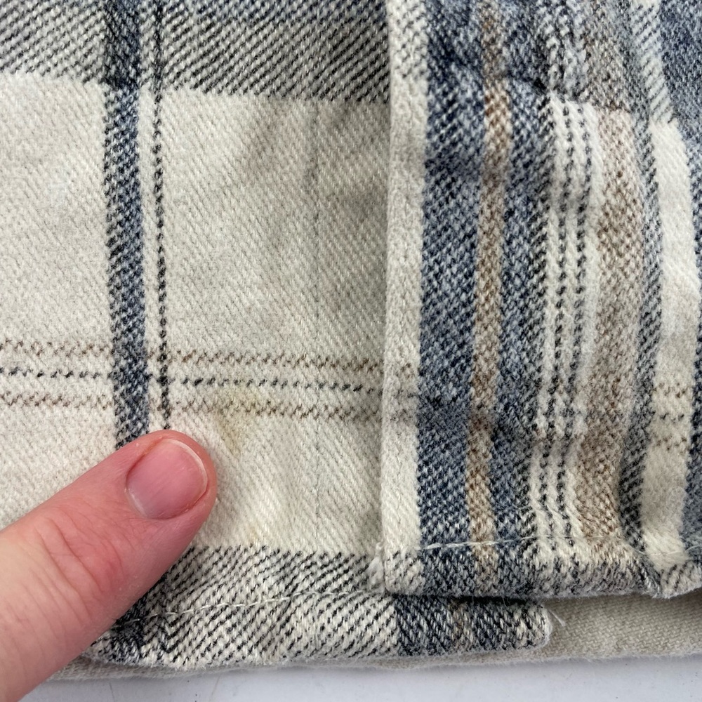 Vintage Gate Heavy Duty Outdoor Ranch Chore Flannel Shirt Mens Large USA Plaid - Picture 8 of 15